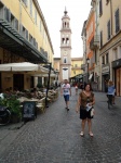 Vista de una calle de Parma.
Vista, Parma, Ducado, Cuenta, calle, capital, histórico, notoria, arquitectura, medieval