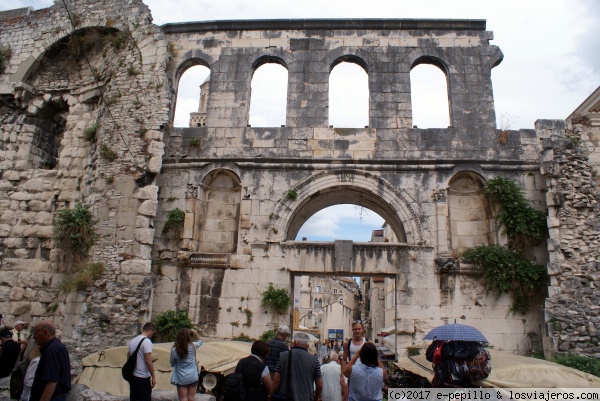 Split. Ruinas palacio de Diocleciano
Ruinas del palacio de Diocleciano
