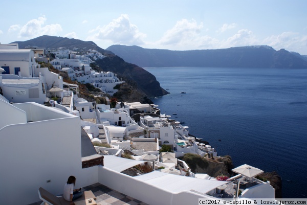 Oia
Oia y la caldera de Santorini
