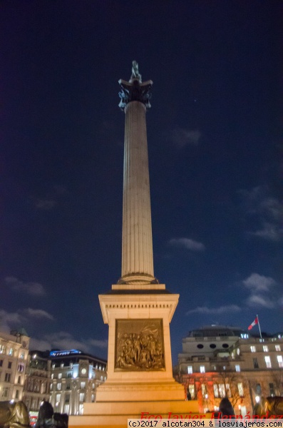 Trafalgar Square
Columna de Nelson
