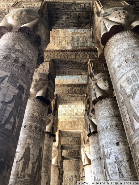 Dendera
Gran Sala Hipóstila del templo de Hathor en Dendera
