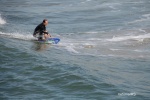 Surfeando en Manhattan Beach, Los Ángeles