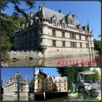 Collage de Chateaux de Azay-le-rideau
