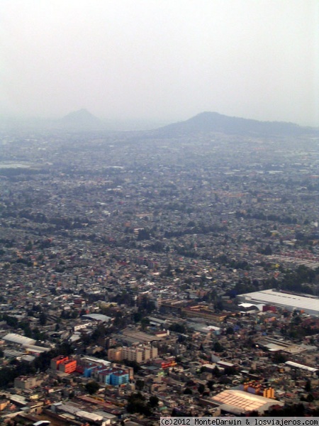 Ciudad de México
Vista de Ciudad de México desde el avión.
