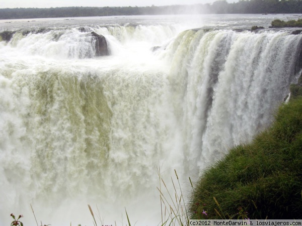 Cataratas de Iguazú
Garganta del Diablo en las Cataratas de Iguazú.
