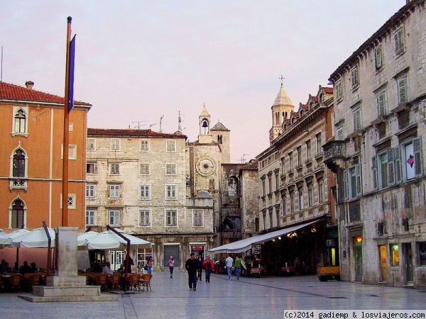 Split: Plaza del Pueblo
Plaza del Pueblo de Split o Narodni Trg
