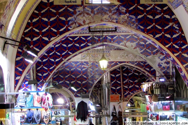 Estambul: Gran Bazar
Bóvedas, techos y arcos del Gran Bazar de Estambul.
