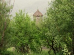 Tatev: Una torre asoma entre el arbolado
Arbolado, Tatev, monasterio, syunik, torre