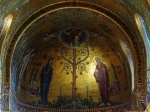 Londres: Westminster Cathedral: Mosaico de la Capìlla de Nuestra Señora