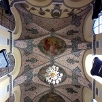 St John Nepomuk's Chapel's ceiling, in Oliwa´s Archcathedral