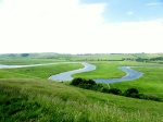 Cuckmere River in Exceat, near Seaford (East Sussex)