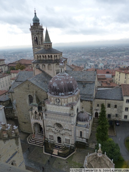 Bérgamo
Basílica di Santa María Maggiore desde el Campanone
