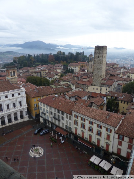 Bergamo
Piazza Vecchia desde el Campanone
