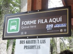 PARADA BUS GRATIS AL GLACIAR PERITO MORENO