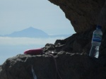 Vista al Teide desde el Roque Nublo - Gran Canaria