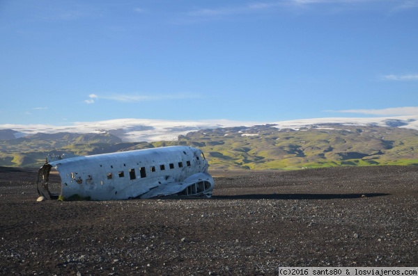 Avión en Sólheimasandur
Otra de las cosas sorprendentes que uno puede encontrar en Islandia
