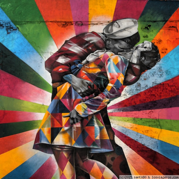 Graffiti en Nueva York
Mural del artista brasileño Eduardo Kobra
