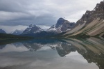 Reflejo en el Bow Lake