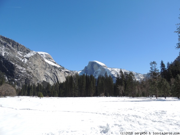 Yosemite en invierno
Parque natural Yosemite , en invierno.
