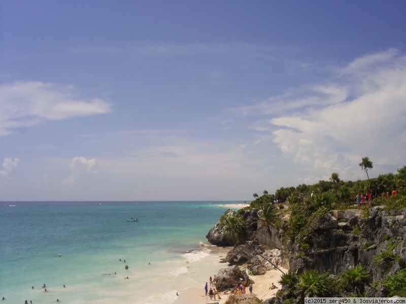 Viajar a  Mexico: IR A RUINAS DE TULUM - Playa en Tulum (IR A RUINAS DE TULUM)