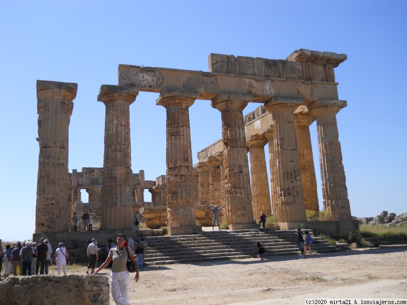 Italia desde Sicilia hasta los Lagos del norte - Blogs de Italia - 1° ETAPA TOUR MONREALE-SEGESTA-MARSALA Y SELINUNTE (5)