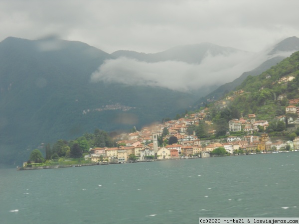 Lago de Como Vistas
Vistas desde el barco del Lago de Como
