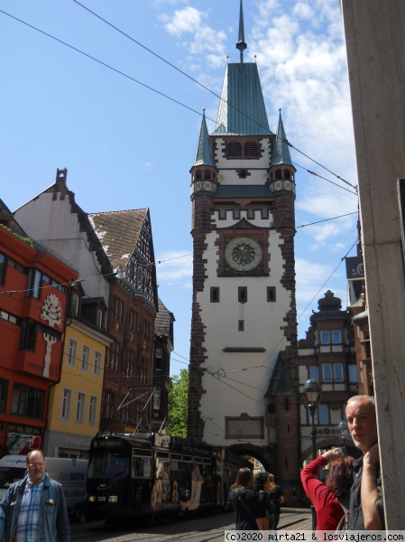 MARTINSTOR DE FRIBURGO ALEMANIA
TORRE Y PUERTA MARTINSTOR EN FRIBURGO ALEMANIA
