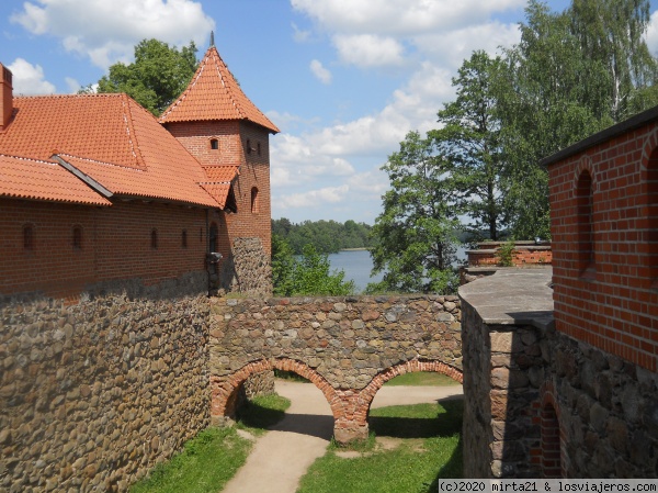 Castillo de Trakai y vista al lago
Vista al lago desde el Castillo de Trakai Lituania
