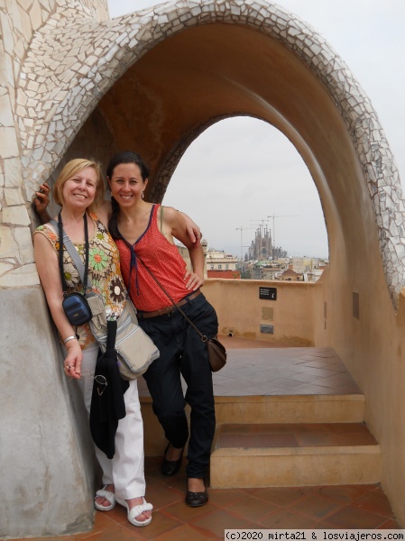 bARCELONA sAGRADA FAMILIA
Barcelona Sagrada Familia desde terraza de La Pedrera
