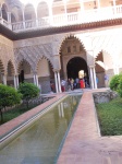 PATIO ALCAZAR DE SEVILLA