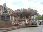 CARRUSEL PLAZA GUTEMBERG ESTRASBURGO ALSACIA FRANCESA