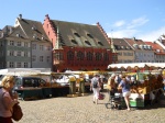 PLAZA DEL MERCADO EN FRIBURGO ALEMANIA