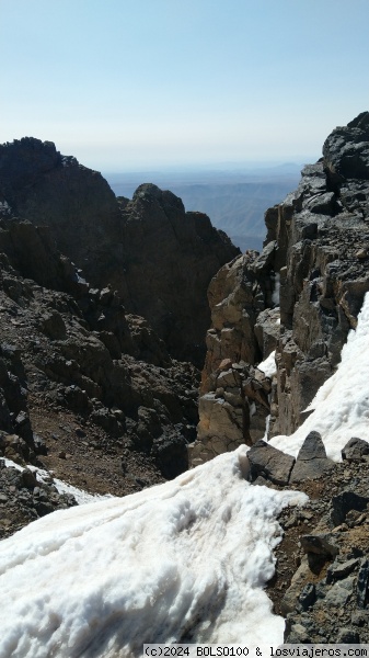 Buscando la otra cima
camino del Jebel Toubkal.

