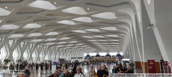 Aeropuerto de Menara - Marrakech.
Menara.
