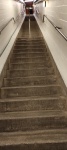 Escaleras de acceso al Museo de la Guerra Fría, Stevnsfort