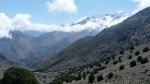 Estribaciones del Toubkal.
Estribaciones, Toubkal, visionando, cumbres, nevadas