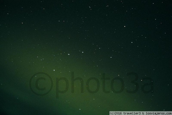 Osa Mayor Aurora Boreal de fondo
Constelacin de la Osa mayor con los colores de la Aurora Boreal de fondo,  en Laponia
