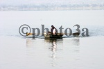 Pescador junto al lago Awash