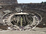 Vista interior del Coliseo romano