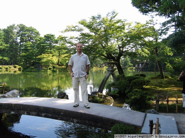 Foro de Jardines En Japón: Puente en jardín Kenrokuen