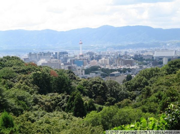 Panorámica Kioto
Panorámica de Kioto desde el templo Kiyomizudera
