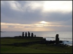 Atardecer en Ahu Tahai
Atardecer, Tahai, Isla, Pascua