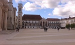 Coimbra Plaza de la universidad.