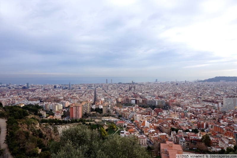 Viajar a  España: Barcelona Con Niños - Barcelona desde el Carmel (Barcelona Con Niños)