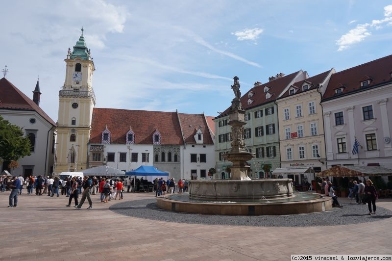 Foro de Bratislava en Europa del Este: Plaza del Mercado de Bratislava