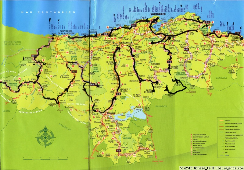 Cantabria en 6 días - Blogs de España - Ruta alrededor de Cantabria (1)