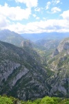 mirador en la zona de la hermida, cantabria