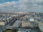 Vistas de París
Vistas, París, Famosísimas, Notrê, Dame, vistas, desde, alto