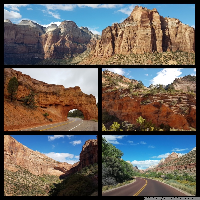 Lunes 8 de Octubre - Zion Canyon - 26 días de ensueño por la Costa Oeste de USA (Septiembre - Octubre 2018) (4)