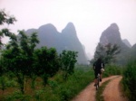 Yangshou
Yangshou, Ruta, bici, afueras